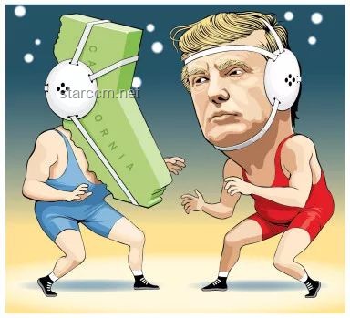 加州州长力挺民心：不屈服于特朗普的勇气之旅